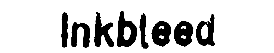 Inkbleed Font Download Free