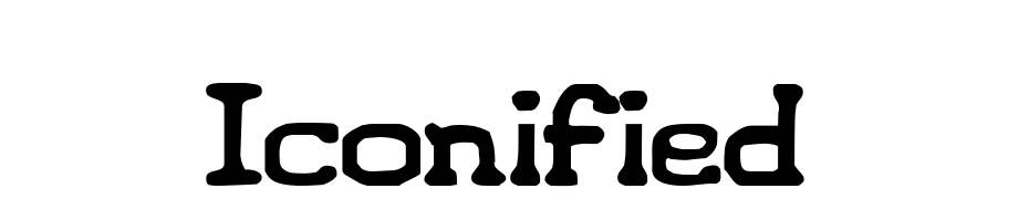 Iconified Font Download Free