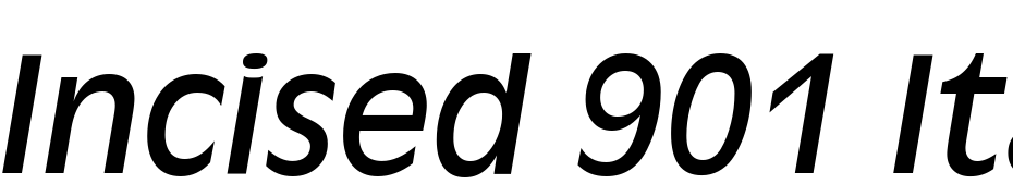Incised 901 Italic BT Font Download Free