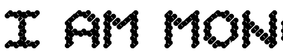 I Am Monotonous 1 Font Download Free
