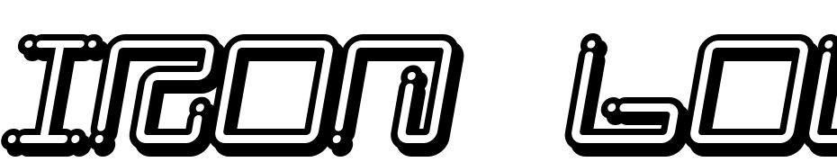 Iron Lounge Smart Dot 2 Font Download Free