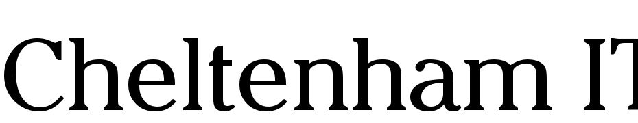 Cheltenham ITC Book BT Font Download Free