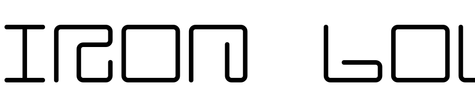 Iron Lounge Font Download Free