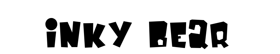 Inky Bear Font Download Free