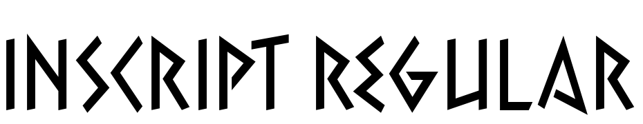 Inscript Regular DB Font Download Free