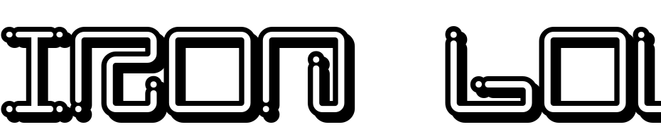 Iron Lounge Smart Dot Font Download Free