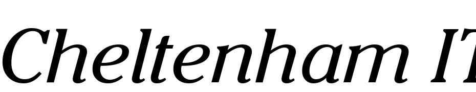 Cheltenham ITC Book Italic BT Font Download Free
