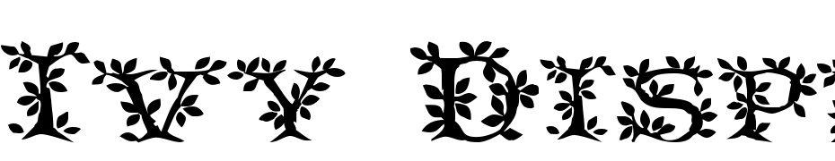Ivy Display Caps Bold Font Download Free