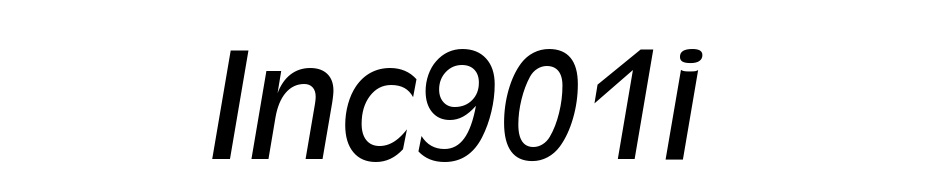 Incised 901 Italic BT Font Download Free