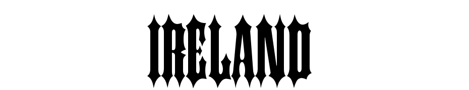 Ireland Font Download Free