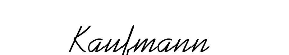 Kaufmann Thin Font Download Free