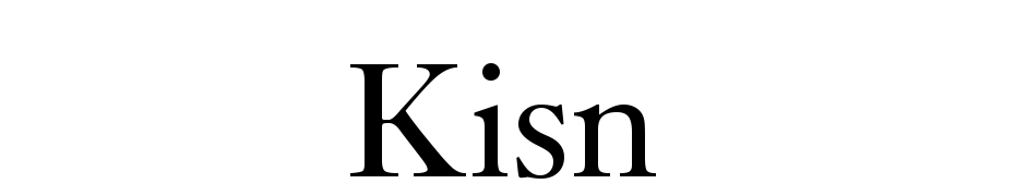 Kis BT Font Download Free