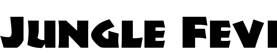 Jungle Fever Font Download Free
