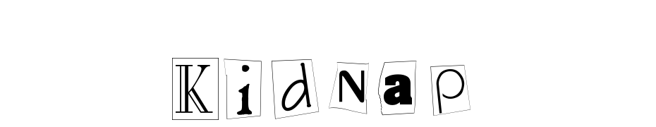 Kidnap Font Download Free