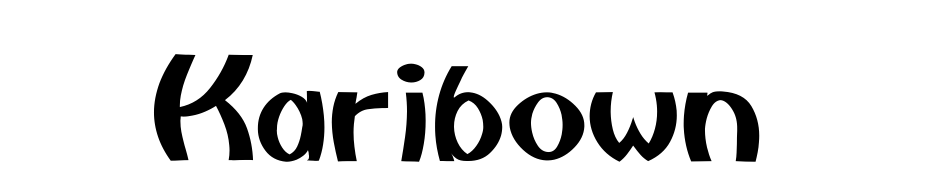 Karibown Font Download Free
