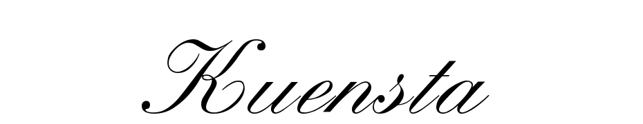 KUENSTA Regular Font Download Free