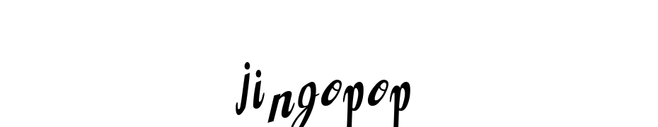 Jingopop Font Download Free