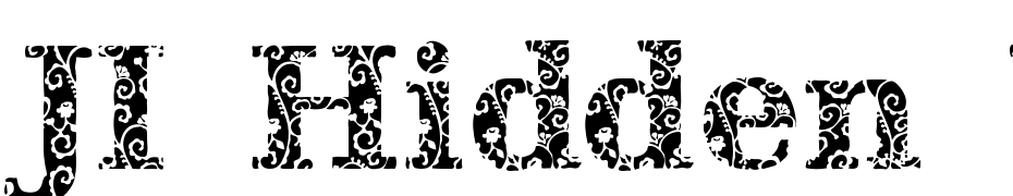 JI Hidden Vines Font Download Free