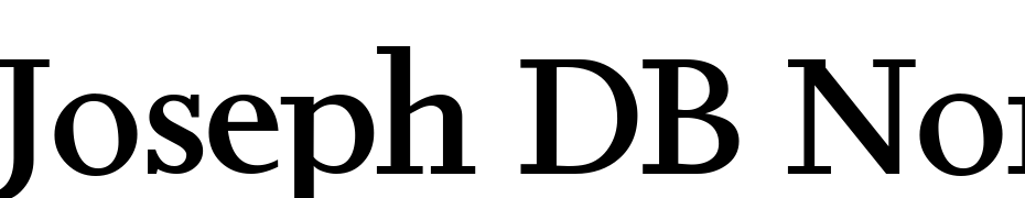 Joseph DB Normal Font Download Free