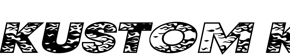 Kustom Kar Font Download Free