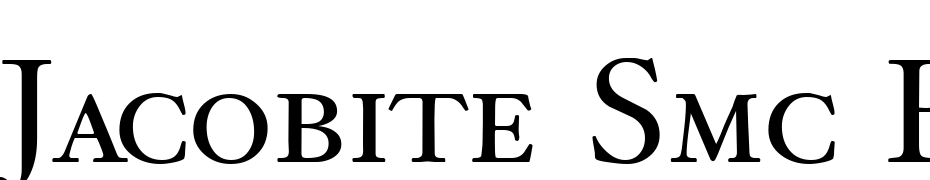 Jacobite Smc Regular DB Font Download Free
