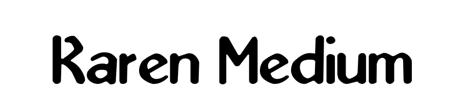 Karen Medium Font Download Free