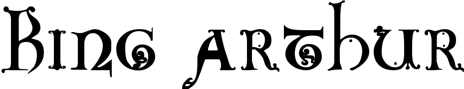 King Arthur Font Download Free
