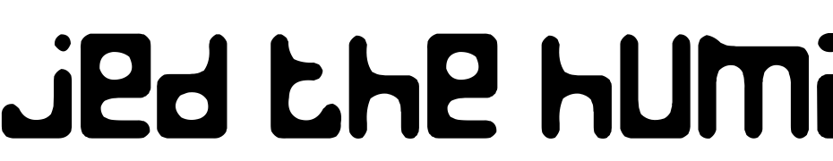 Jed The Humanoid Font Download Free