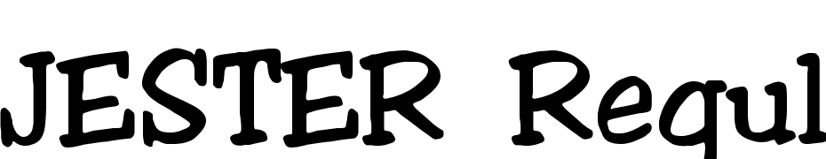 JESTER Regular Font Download Free