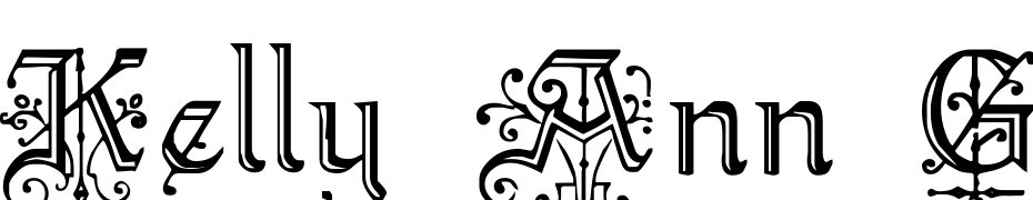 Kelly Ann Gothic Regular Font Download Free