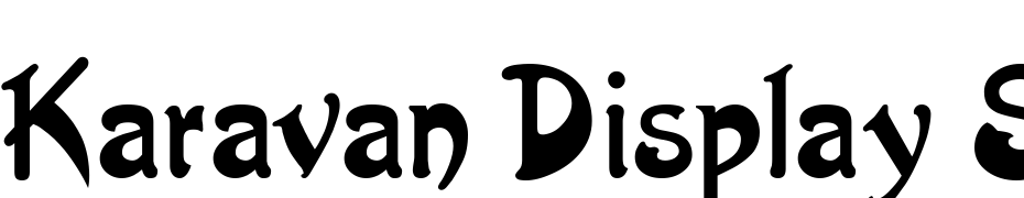 Karavan Display SSi Font Download Free