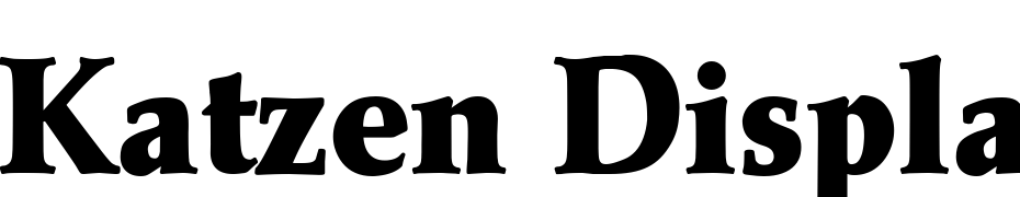 Katzen Display SSi Font Download Free