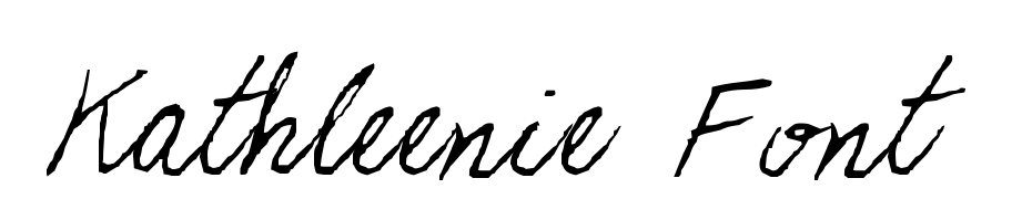 Kathleenie Font Font Download Free