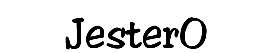 Jester Regular Font Download Free