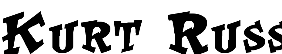 Kurt Russell Regular Font Download Free