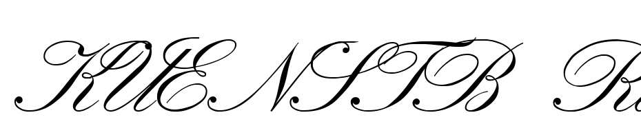 KUENSTB Regular Font Download Free