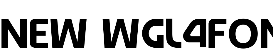 New WGL4Font Font Download Free