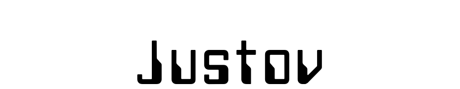Justov Font Download Free