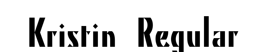 Kristin Regular Font Download Free