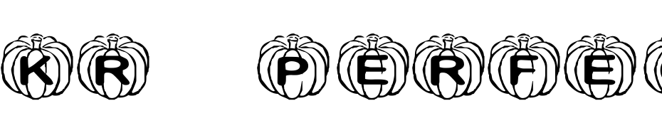 KR Perfect Pumpkin Font Download Free