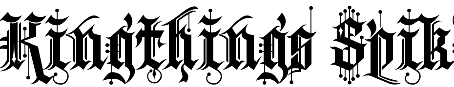 Kingthings Spike Font Download Free
