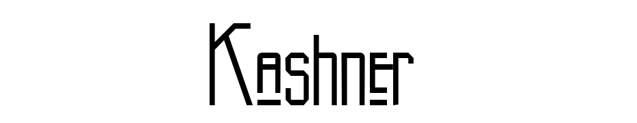 Kashner cкачати шрифт безкоштовно