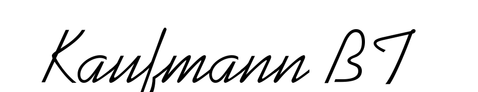 Kaufmann BT Font Download Free