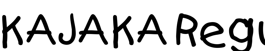 KAJAKA Regular Font Download Free
