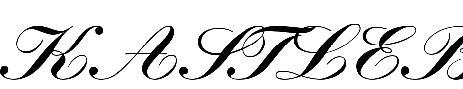 KASTLEB Regular Font Download Free