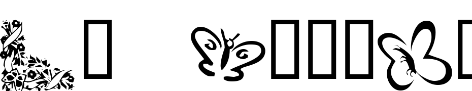 KR Butterflies Font Download Free
