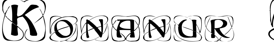 Konanur Capitals Font Download Free