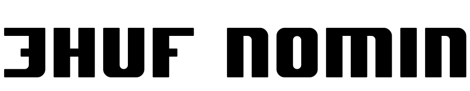 JHUF Nominal Schrift Herunterladen Kostenlos
