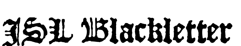 JSL Blackletter Font Download Free