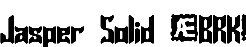 Jasper Solid (BRK) Polices Telecharger